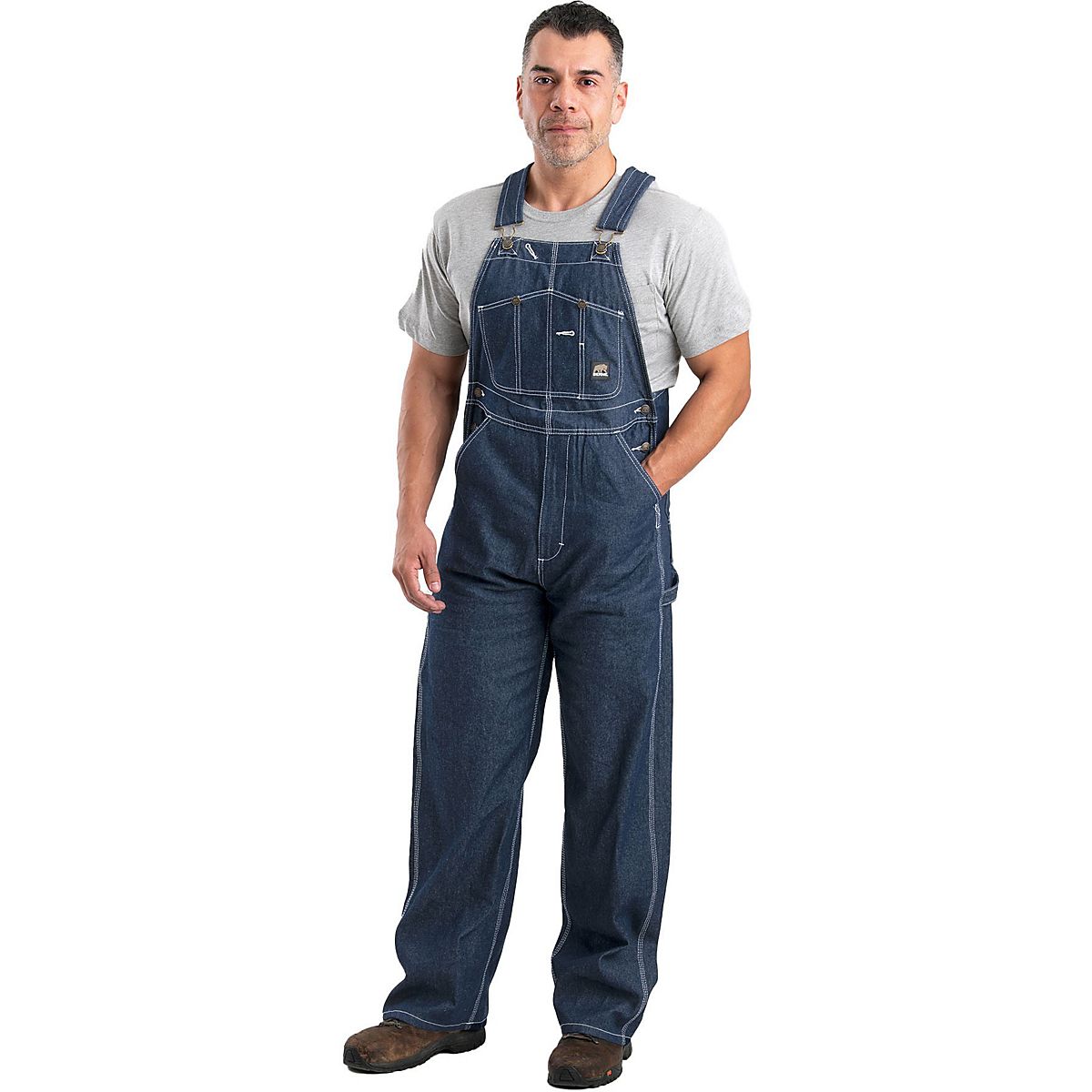 Berne Men's Original Unlined Bib Overalls | Academy