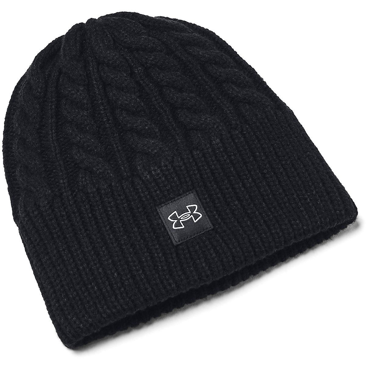 Under Armour Womens Halftime Cable Knit Beanie Academy 0477