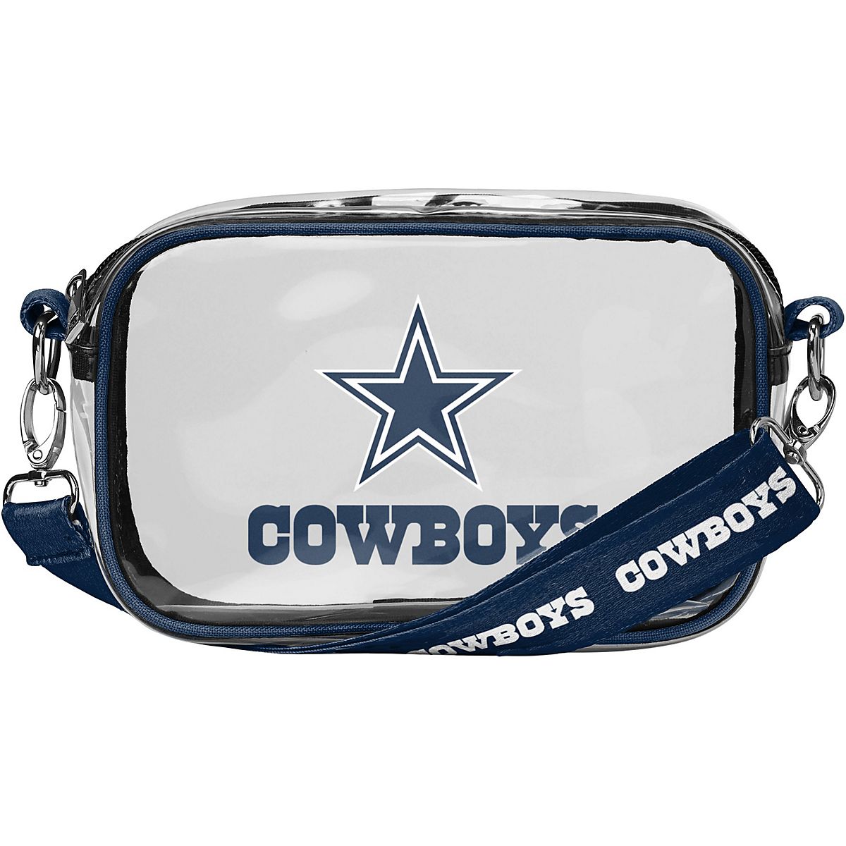 FOCO Dallas Cowboys Clear Camera Bag Free Shipping at Academy