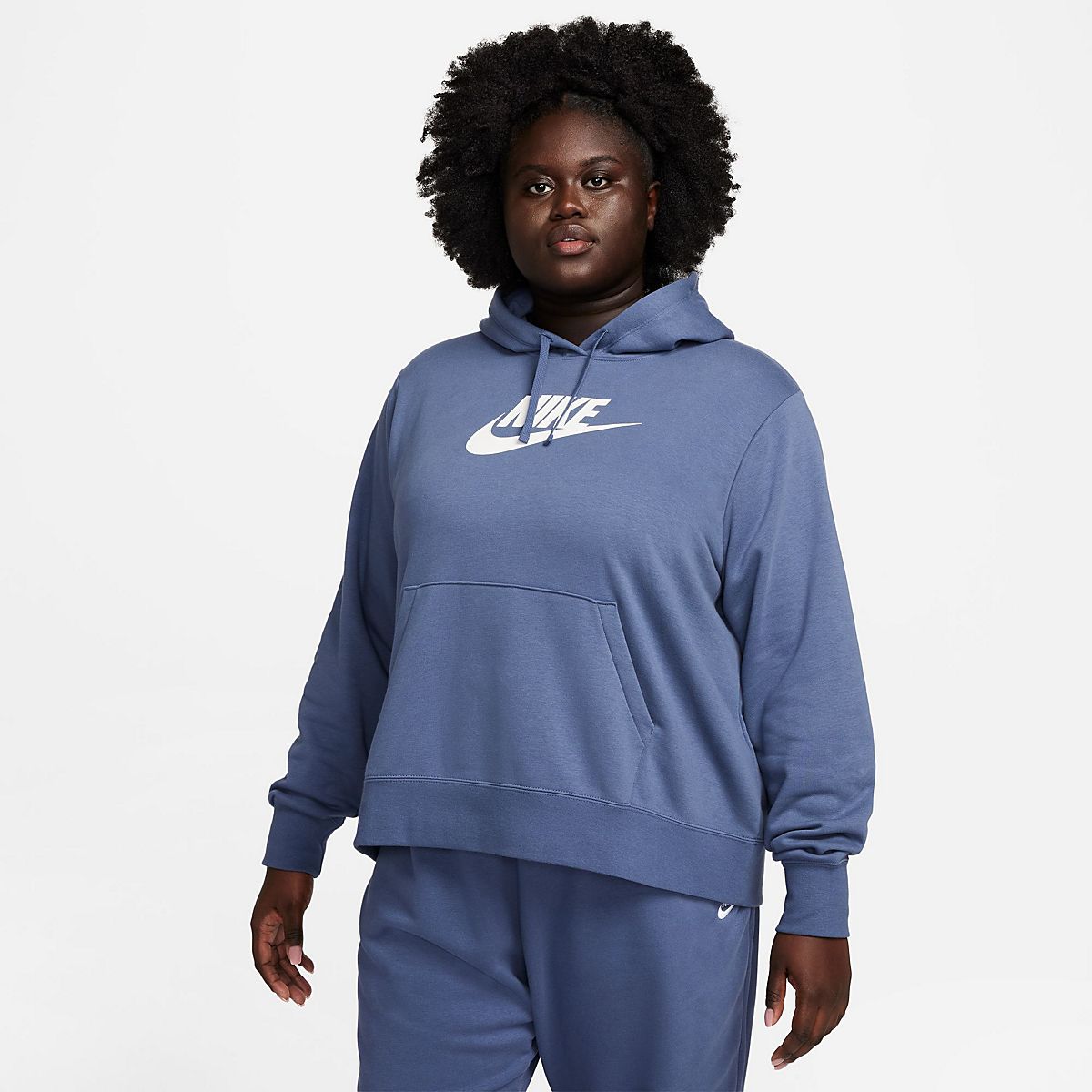 Nike Women's Club Fleece Graphic Pullover Plus Size Hoodie | Academy