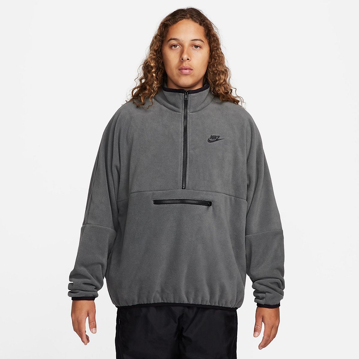 Nike fleece half online zip