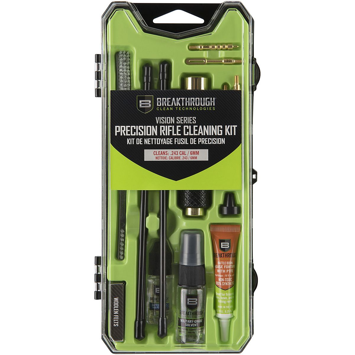 Breakthrough Vision Series .245cal/6mm Rifle Cleaning Kit | Academy