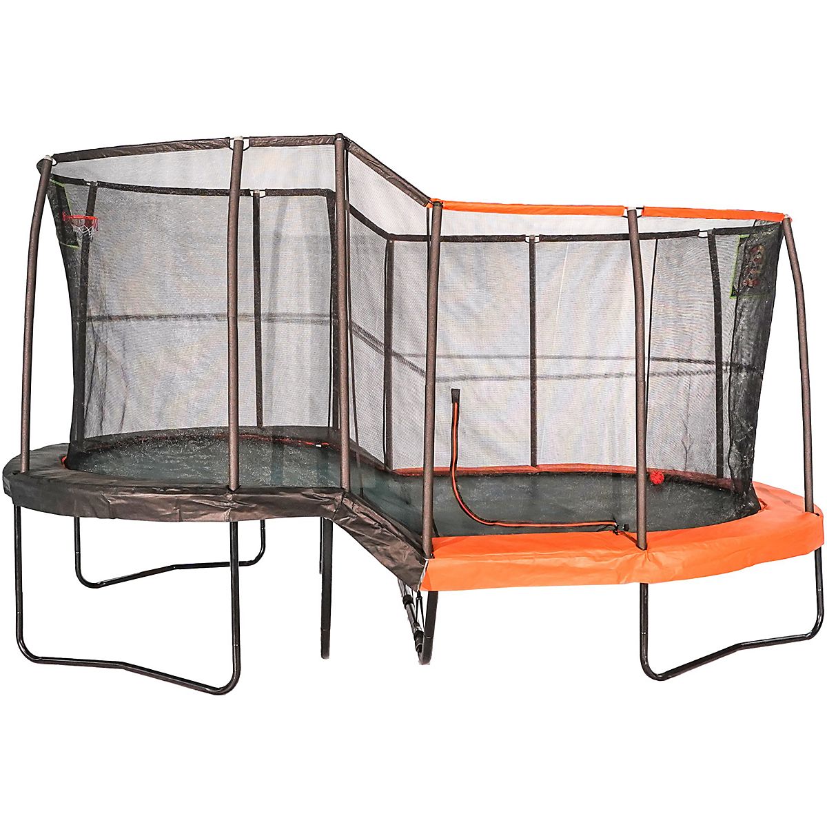 Jumpking 10 ft x 17 ft Oval Multi-Level Trampoline | Academy