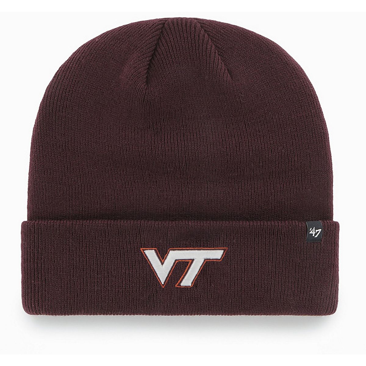 '47 Men's Virginia Tech University Raised Cuff Knit Beanie Academy