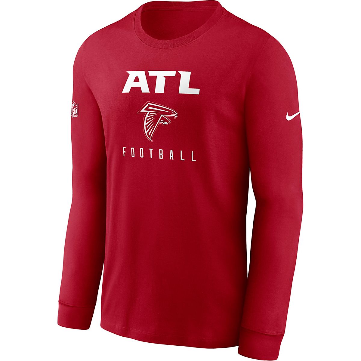 Nike Men's Atlanta Falcons Team Issue Dri-FIT Long Sleeve T-shirt | Academy