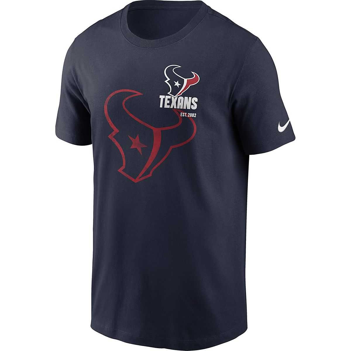 Nike Men's Houston Texans Logo Essential T-shirt | Academy