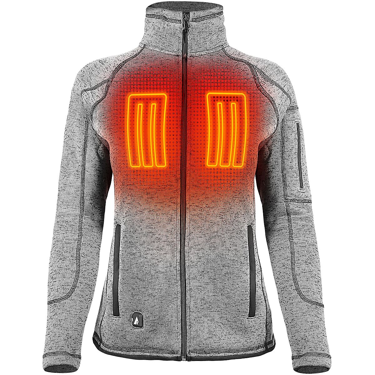 ActionHeat Women's Slim Fit 5V Battery Heated Sweater Jacket Academy
