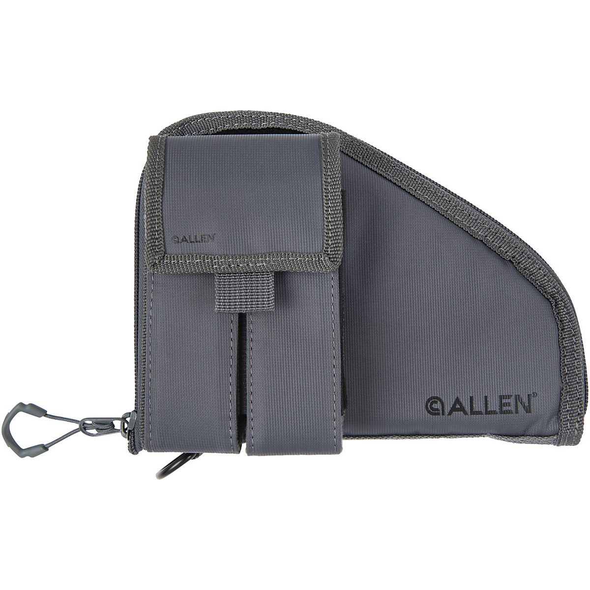 Allen Company Compact 8 in Pistol Case with Mag Pouch Academy