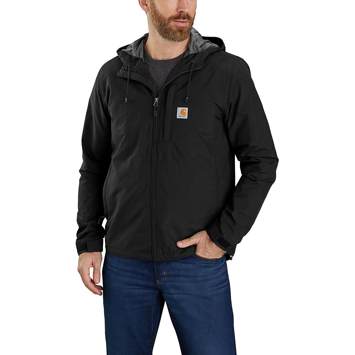 Carhartt rubber hot sale rain jacket