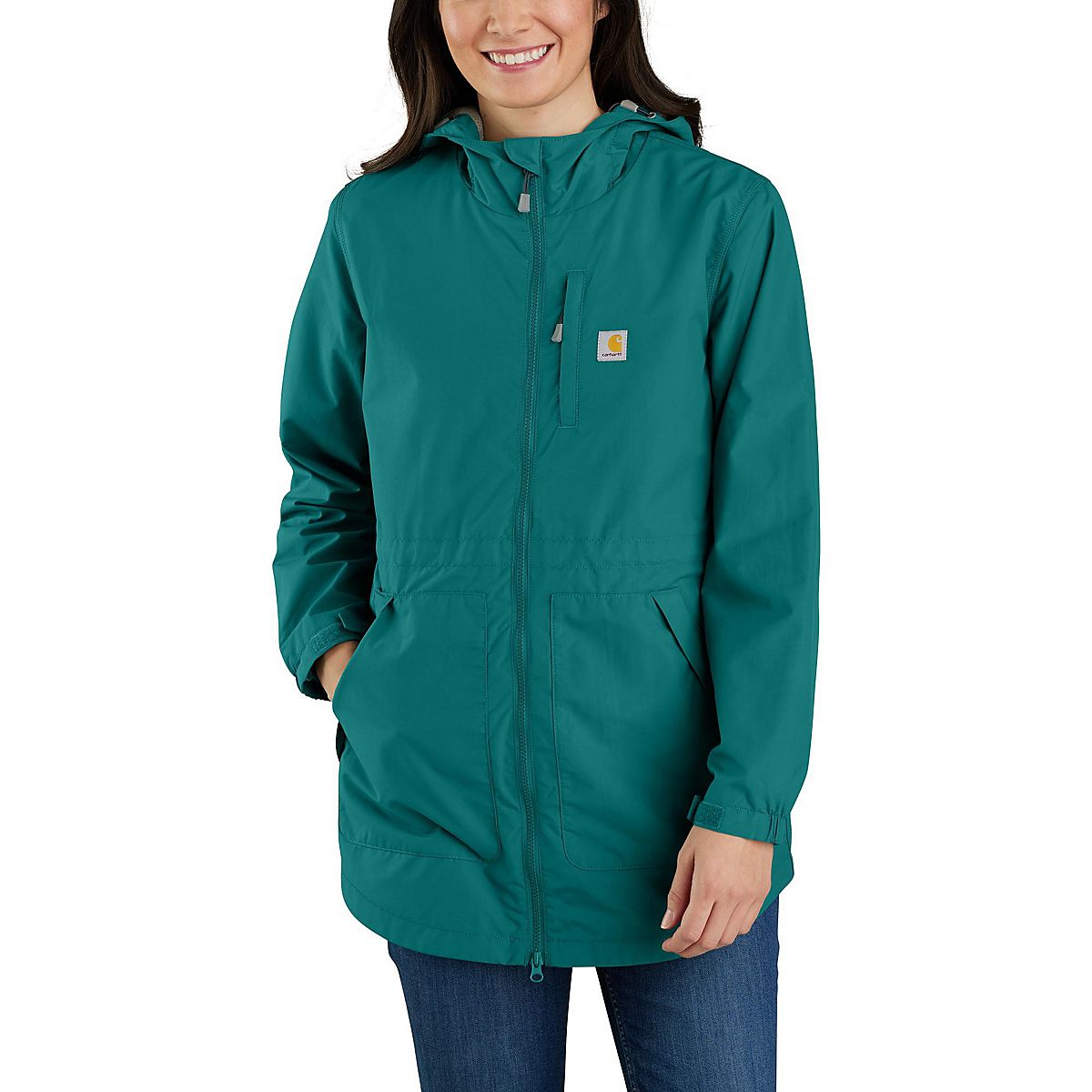 Carhartt Women's Rain Defender Relaxed Fit Lightweight Coat | Academy