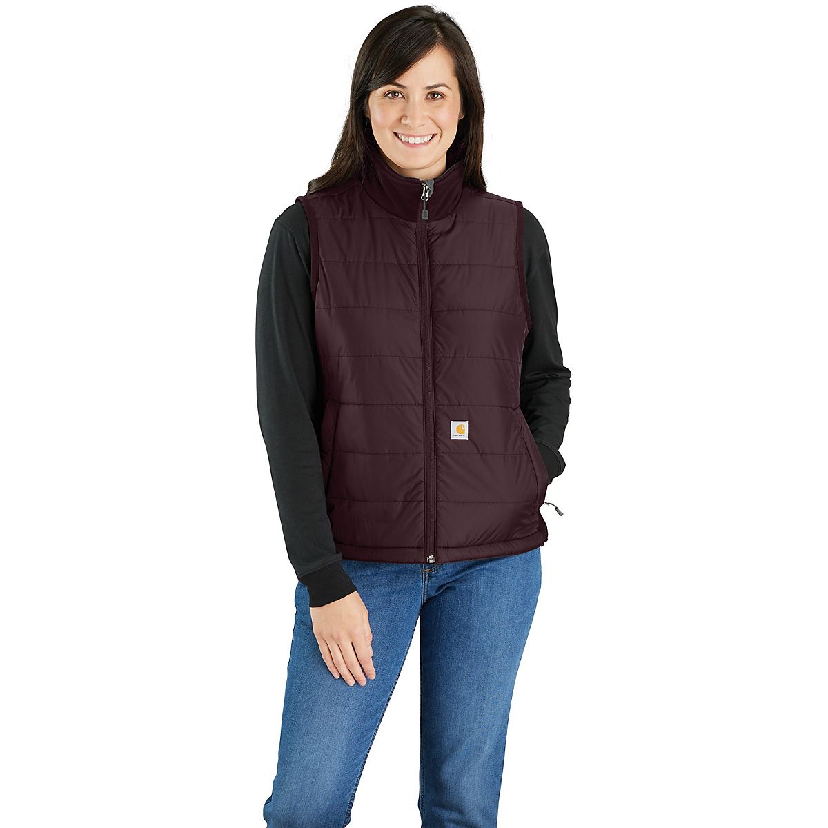 Carhartt Women's Rain Defender Relaxed Fit Lightweight Insulated Vest ...