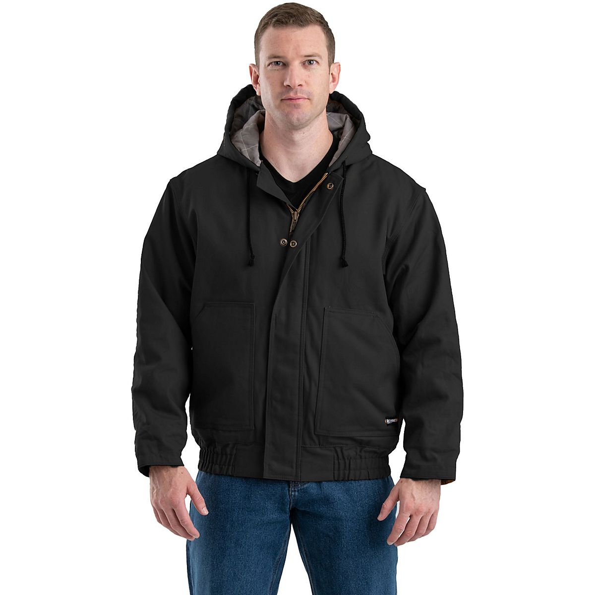 Berne Men's Flame Resistant Hooded Jacket | Academy