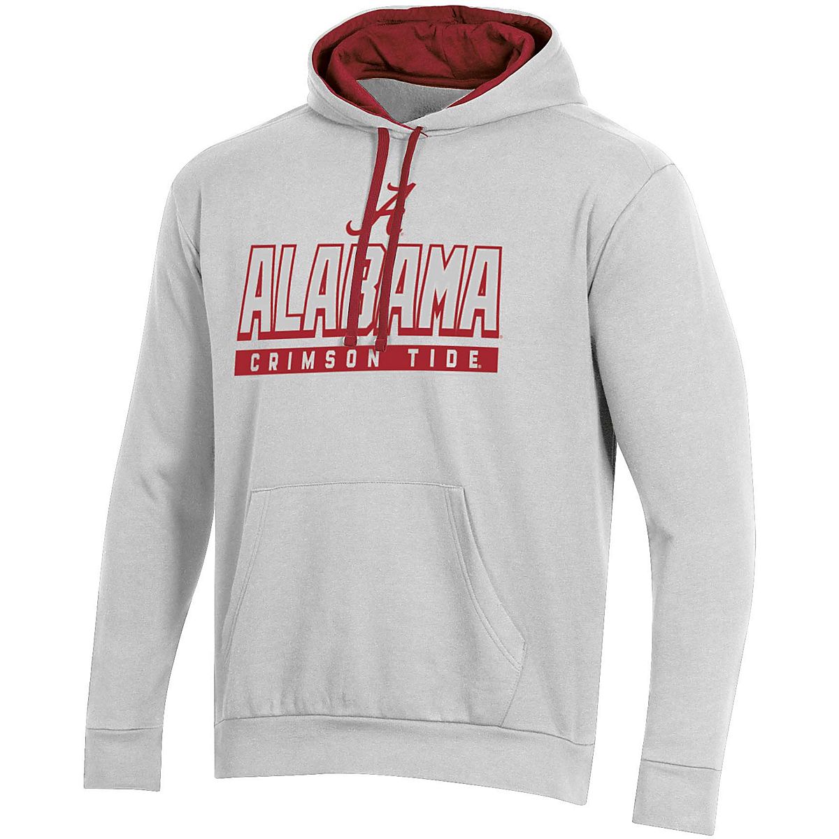 Champion Men's University of Alabama Applique Fleece Hoodie Academy
