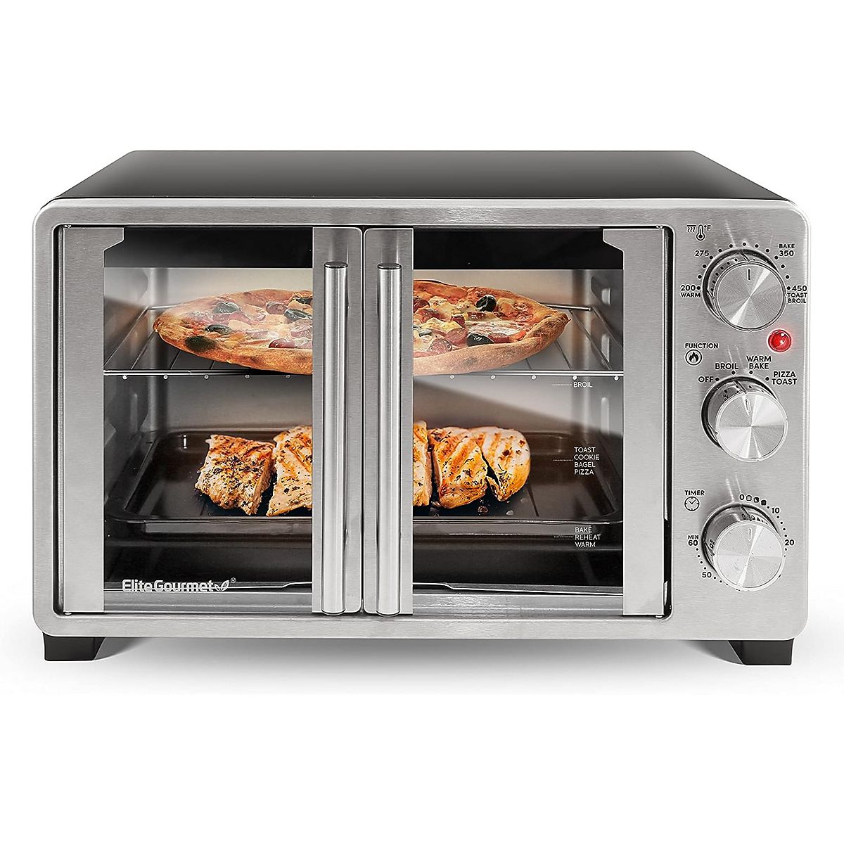 Elite Gourmet X-Large 25L Air Fryer Oven 