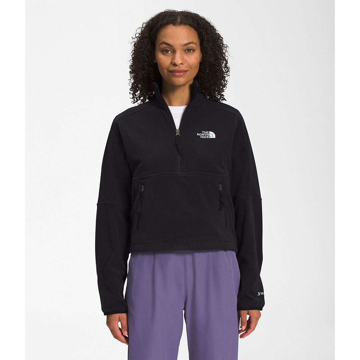 The North Face Training Plus Mountain Athletics 1/4 Zip Tech Fleece In Grey  for Women