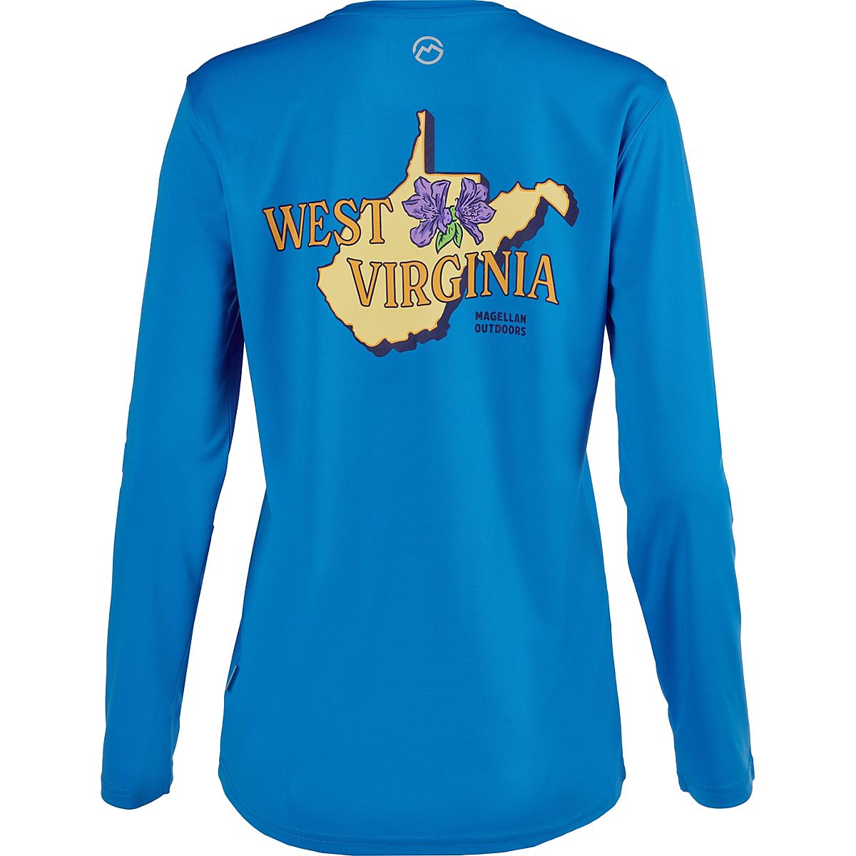 Magellan Outdoors Women's Local State West Virginia Long Sleeve Fishing  Shirt