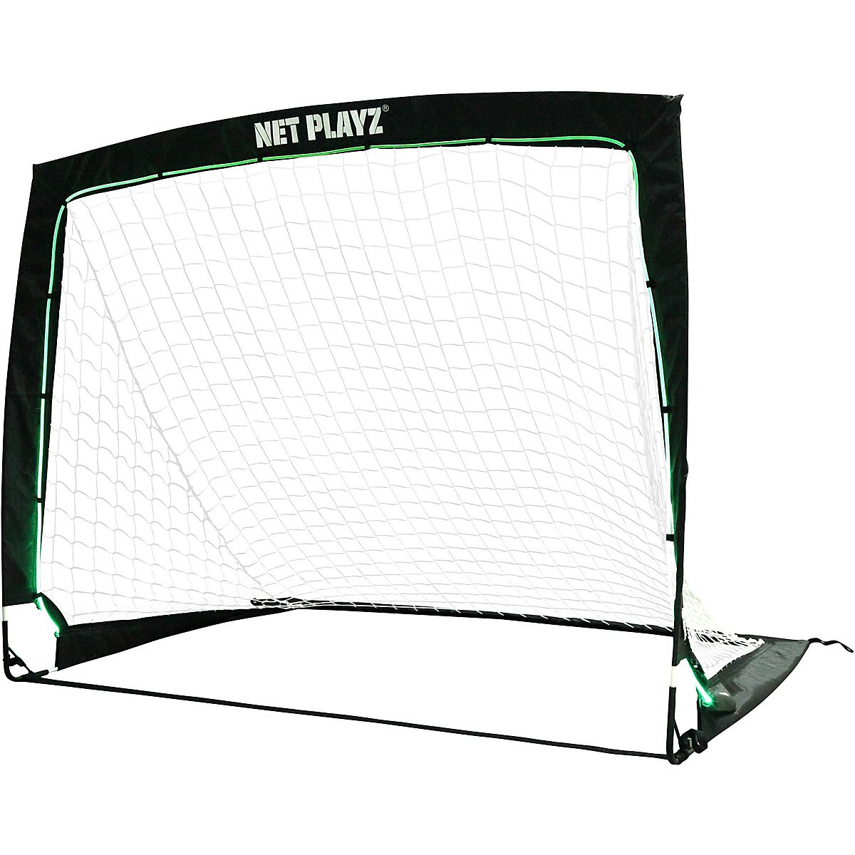 NetPlayz 4 ft x 3 ft x 3 ft GlowintheDark Portable Soccer Goal Academy