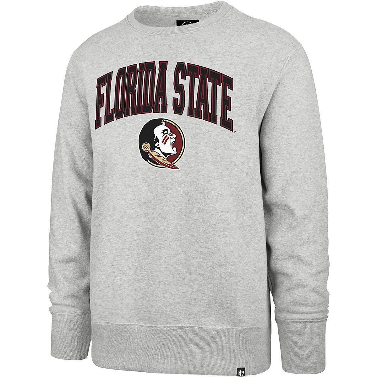 '47 Men's Florida State University Talk-Up Headline Crew Neck Sweatshirt