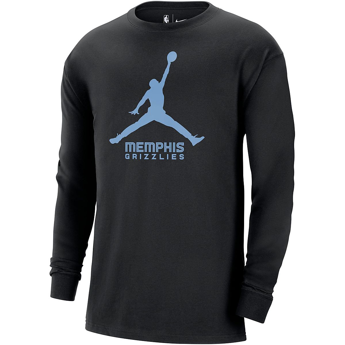 Nike Men's Memphis Grizzlies Jordan Long Sleeve T-shirt | Academy