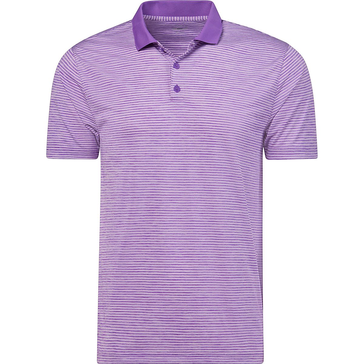 BCG Men's Golf Stripe Polo Shirt