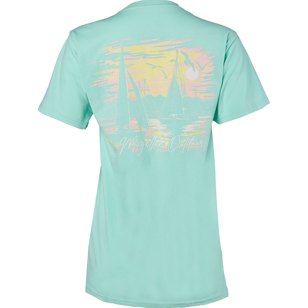 Magellan Outdoors Women's Sailboat Sunset T-shirt