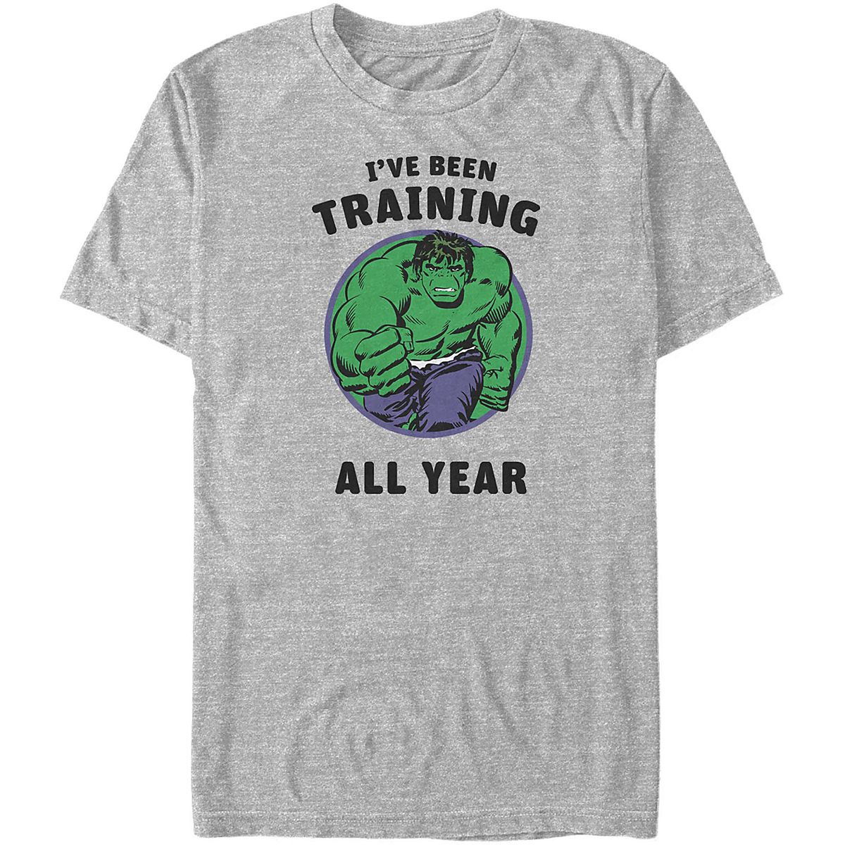 Mad Engine Marvel Men's Hulk Year Training Short Sleeve T-shirt | Academy