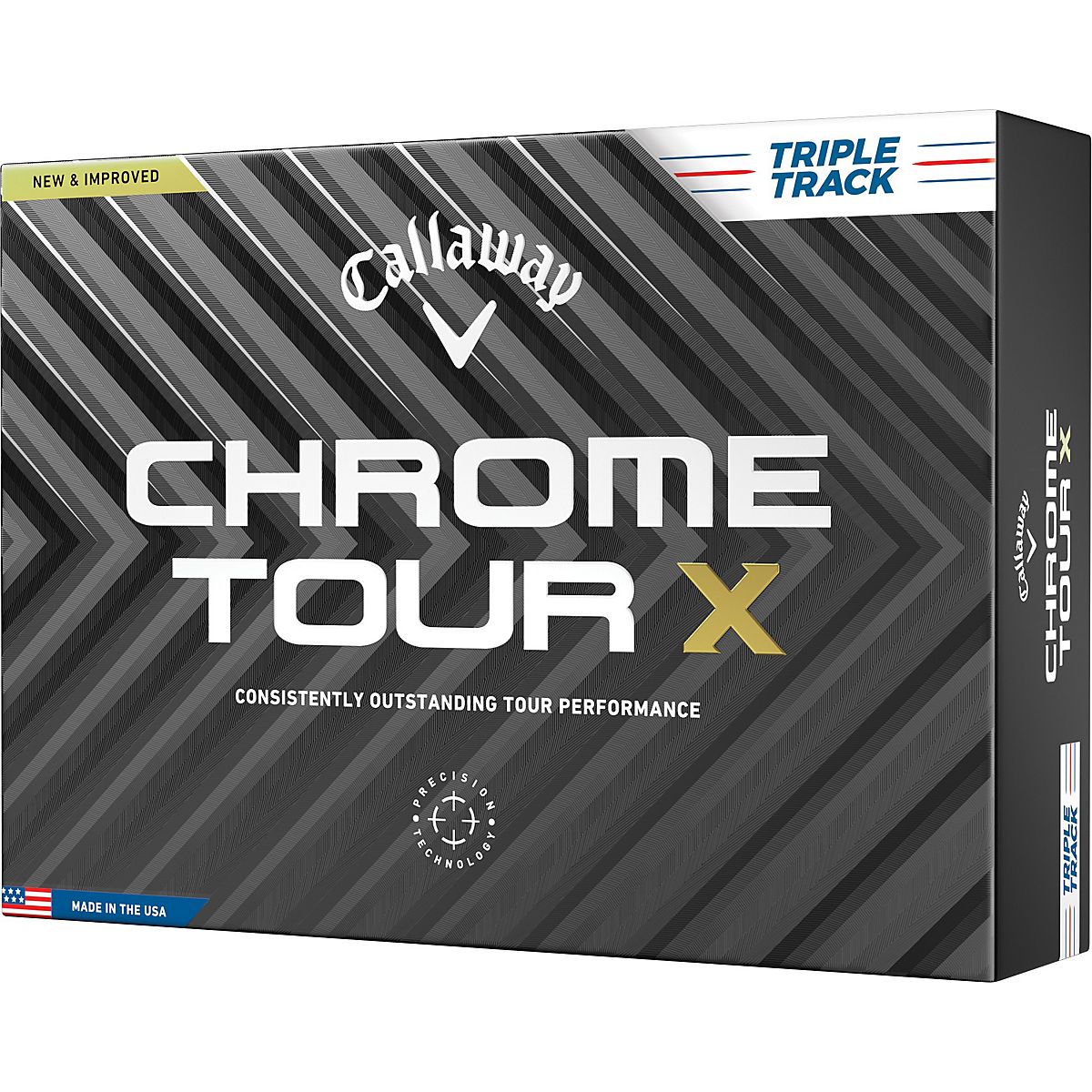Callaway Chrome Tour X TruTrack Golf Balls 12-Pack | Academy