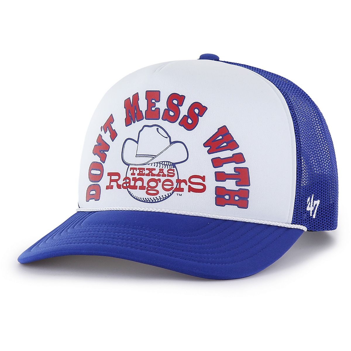 '47 Men's Texas Rangers Region Foam Trucker Cap | Academy