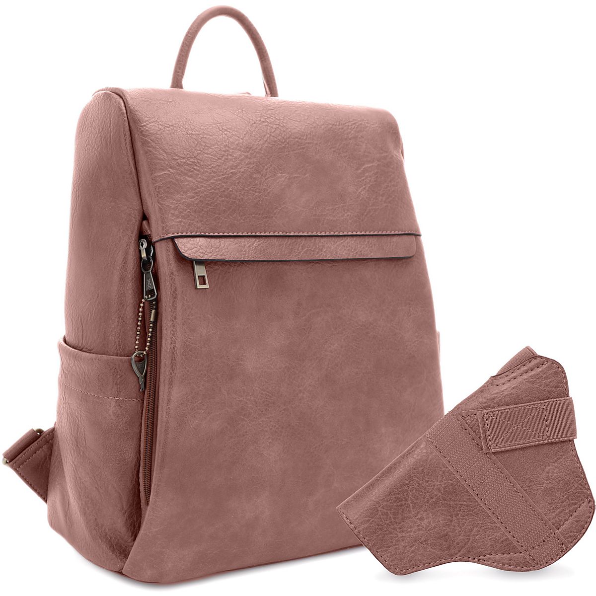 Jessie & James Sierra Full Sized Lock and Key Concealed Carry Backpack Purse Academy