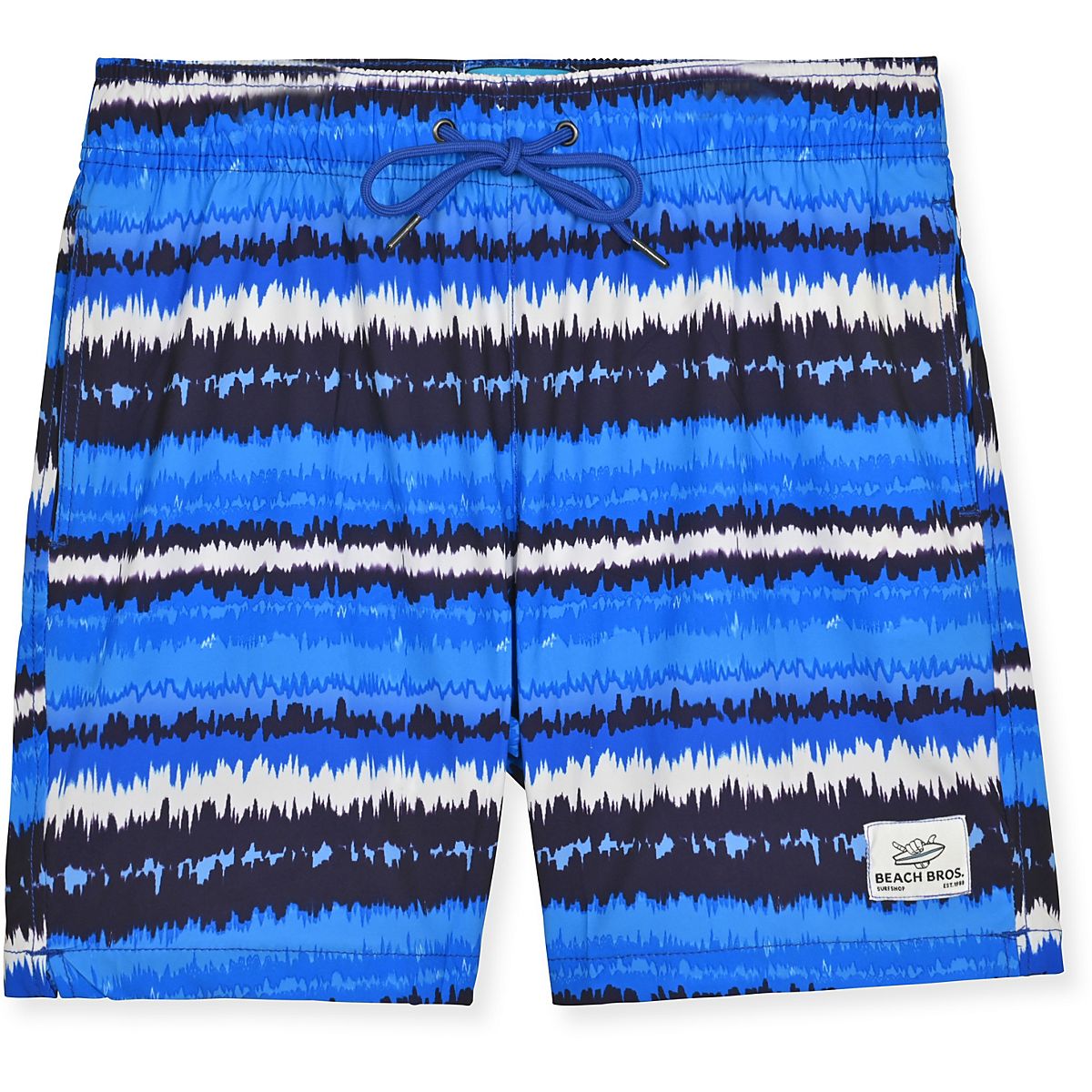 Beach Bros Men's Acid Strips Swim Trunk Academy