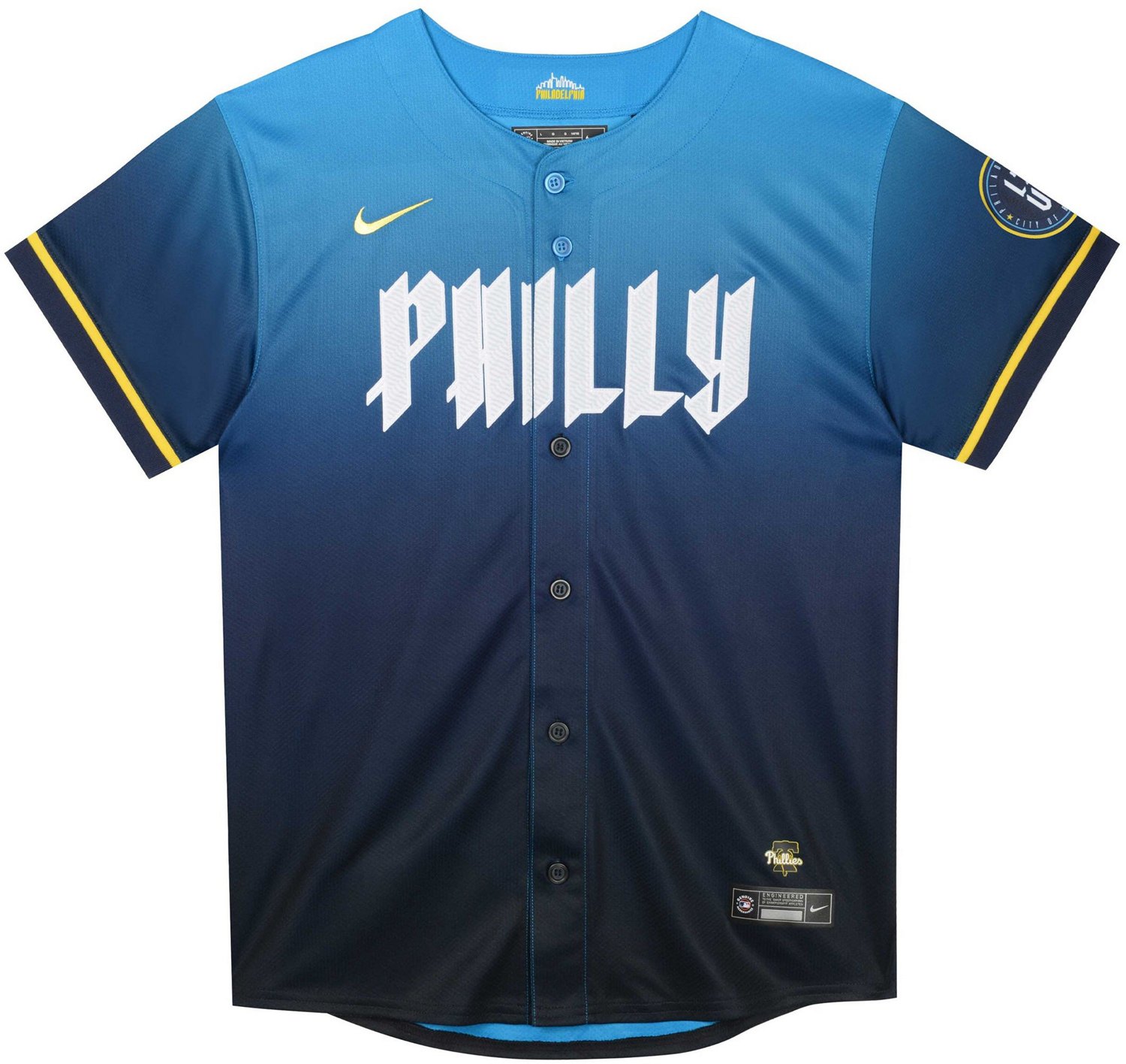 Majestic Zack Wheeler Philadelphia Phillies Cooperstown Blue Away Jersey – Men's MLB