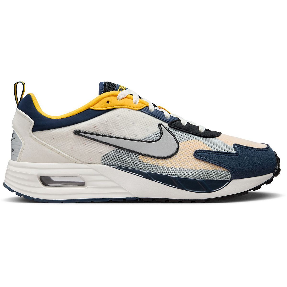 Men\'s 12 Nike Air Max Solo Running Shoes Sneakers‎ White Turquoise Black Nike Michigan Wolverines Air Max Solo Shoes | Academy main image 3