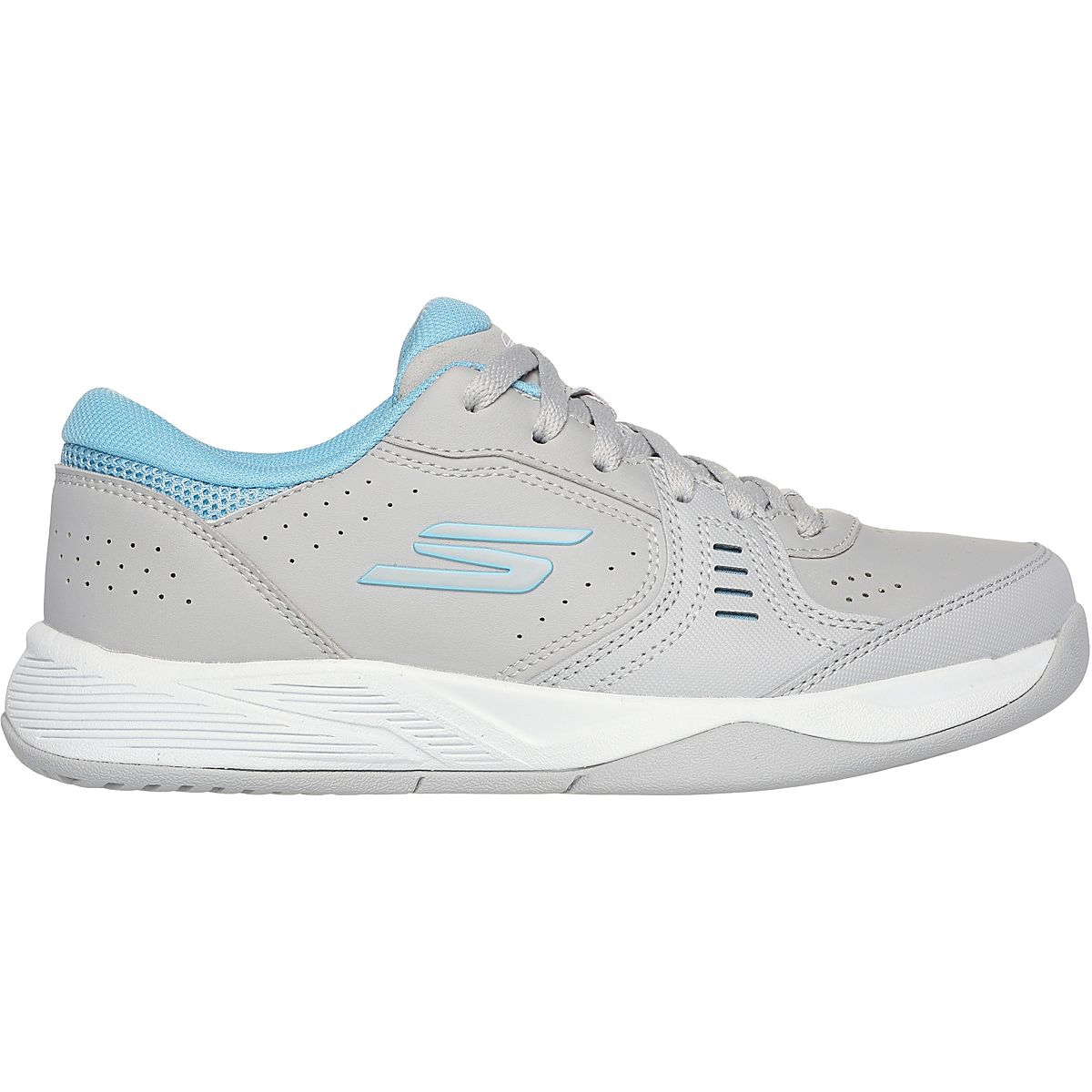 ●MAD WISDOM Women's Wide Fit Skechers 128571 Max Cushioning Smooth