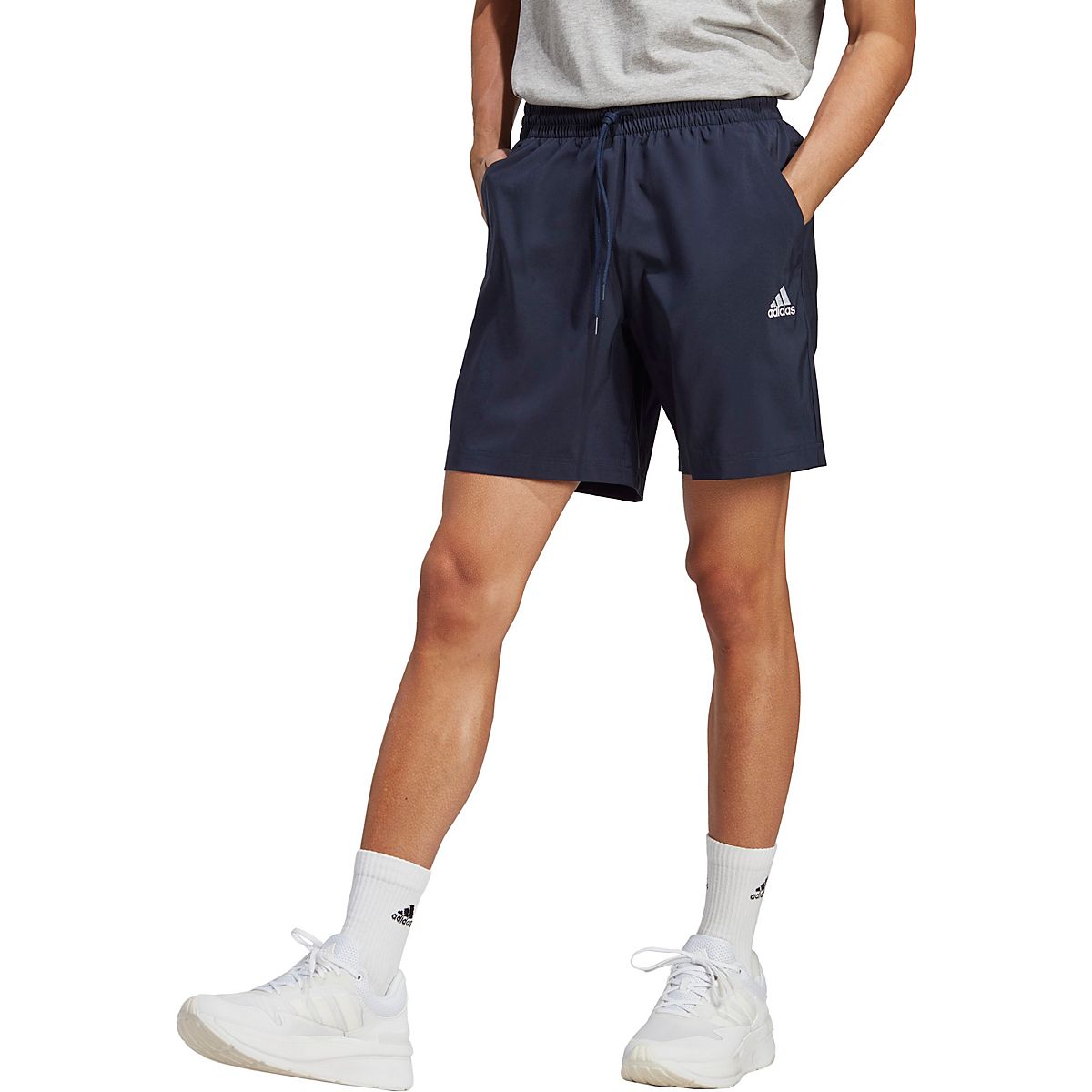 adidas Men s Essentials Chelsea Shorts 7 in Academy