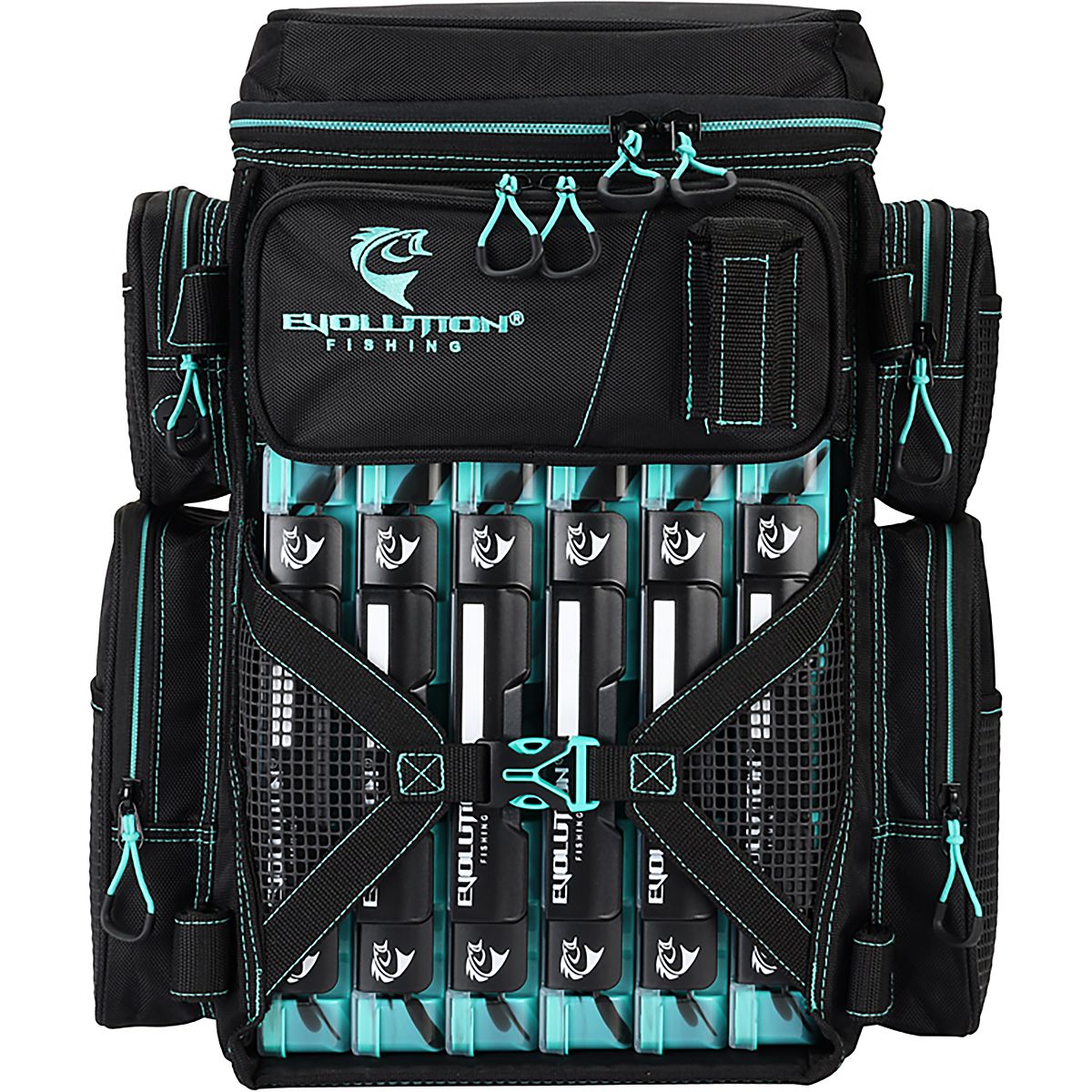 Evolution Fishing 3600 Drift Series Tackle Backpack Academy