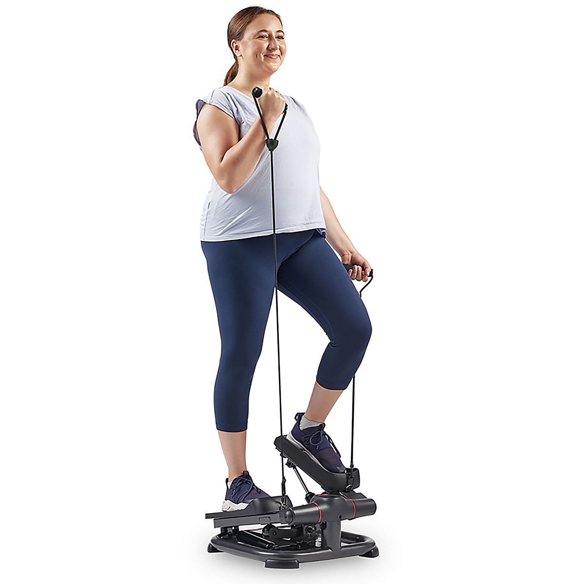 Sunny Health & Fitness Power Stepper with Resistance Bands | Academy