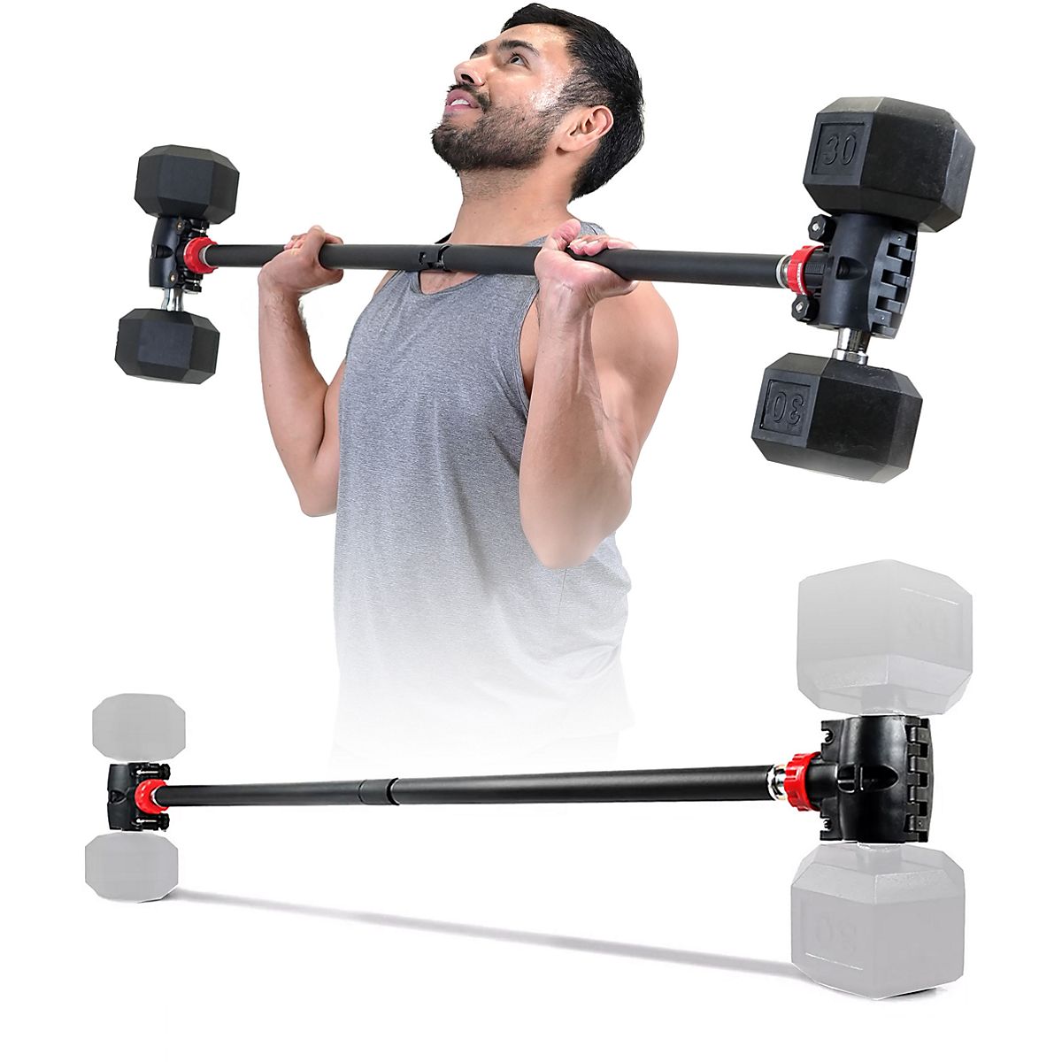 PRCTZ Modular Weight Training Barbell | Academy
