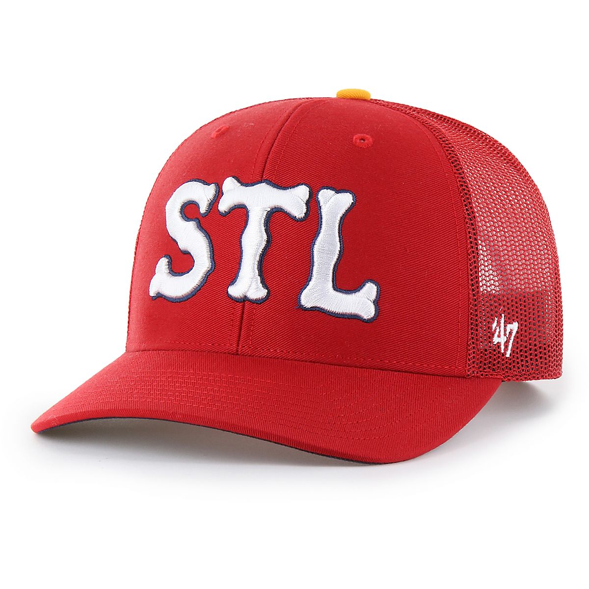 帽子 dauan jucari double tracker cap 47 St. Louis Cardinals City Connect Replica Trucker Cap | Academy