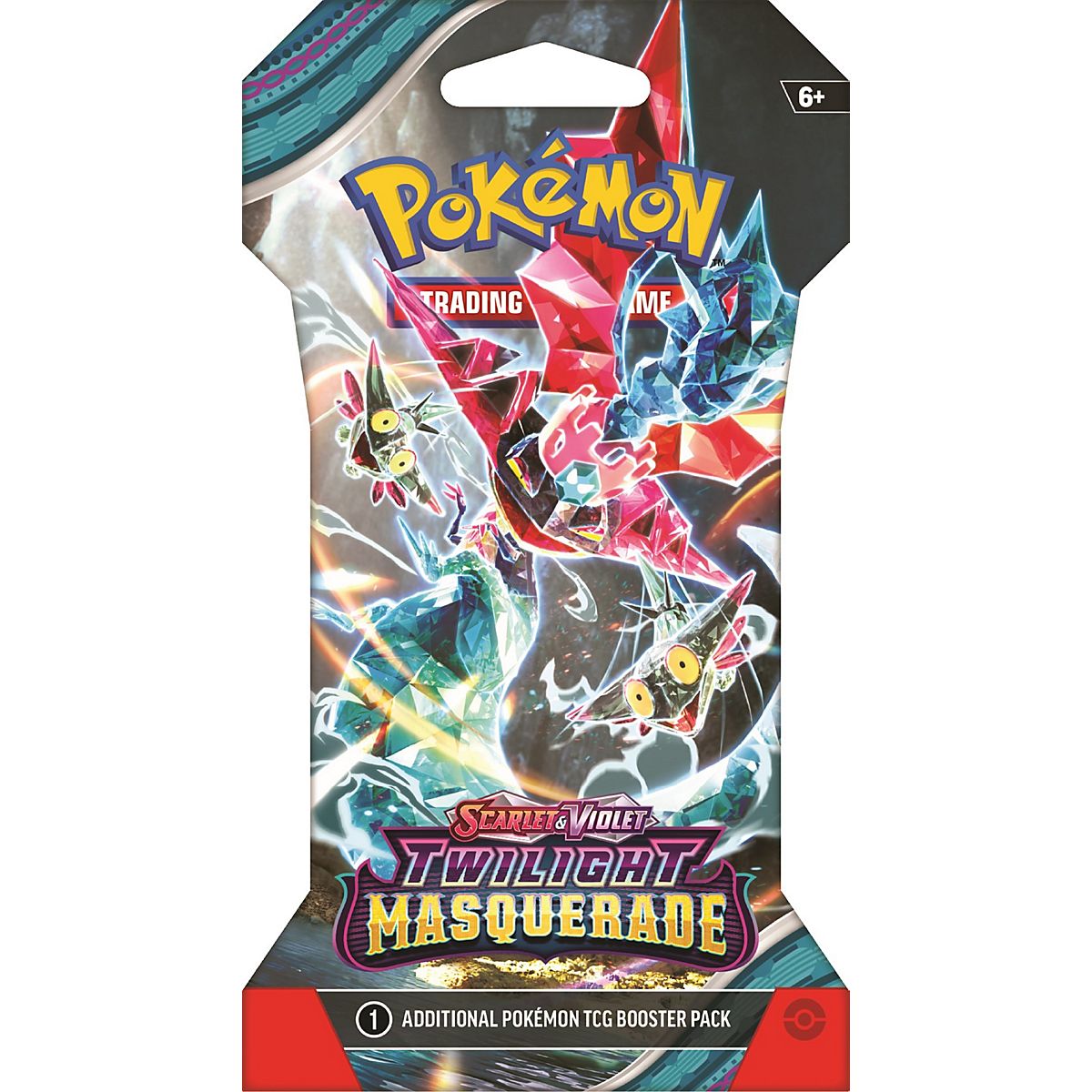 セレカラ　スカーレット Pokémon TCG: Scarlet & Violet-Twilight Masquerade Sleeved