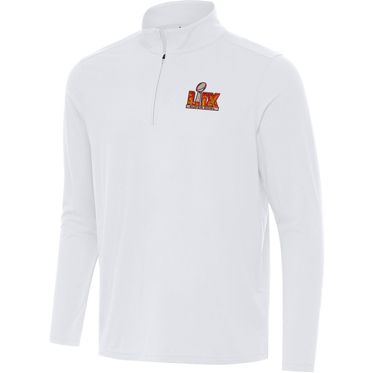 Antigua Men's NFL Super Bowl LIX Intent 1/4 Zip Pullover | Academy