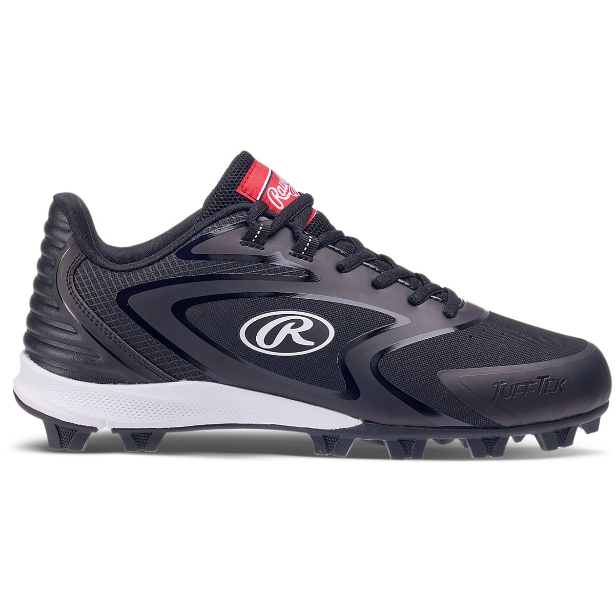 NWOB Rawlings League Turf Baseball/Softball Cleats Men\'s 8D Black Tried On New. RAWLINGS League Turf Baseball Cleats Mens 6.5D Womens 8  main image 3