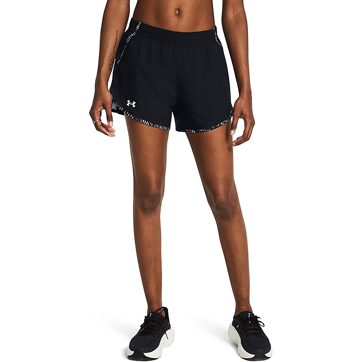 Under Armour AOP Fly-By Womens Multicolour Shorts main image 1