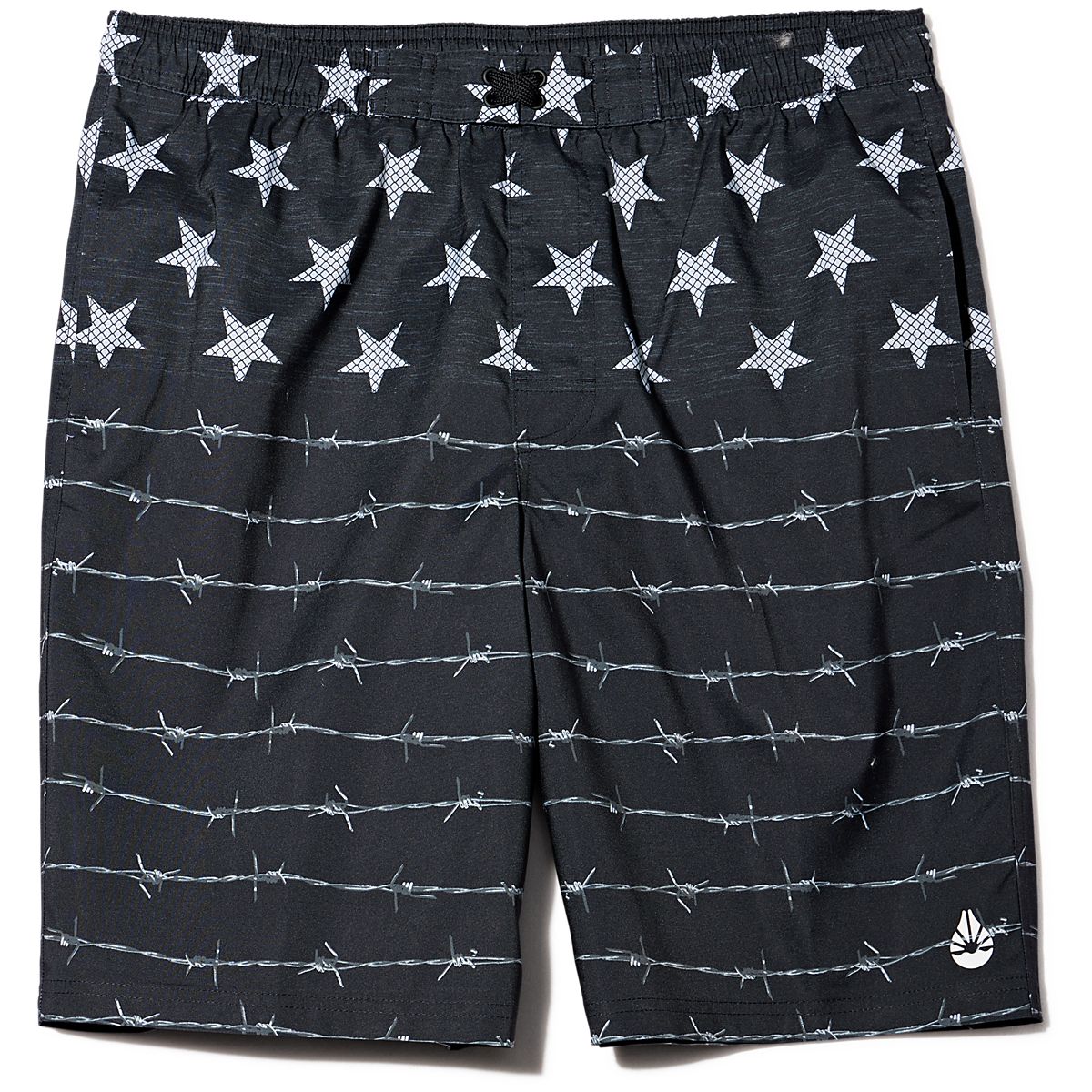 O'Rageous Men's Flag Printed E Boardshorts