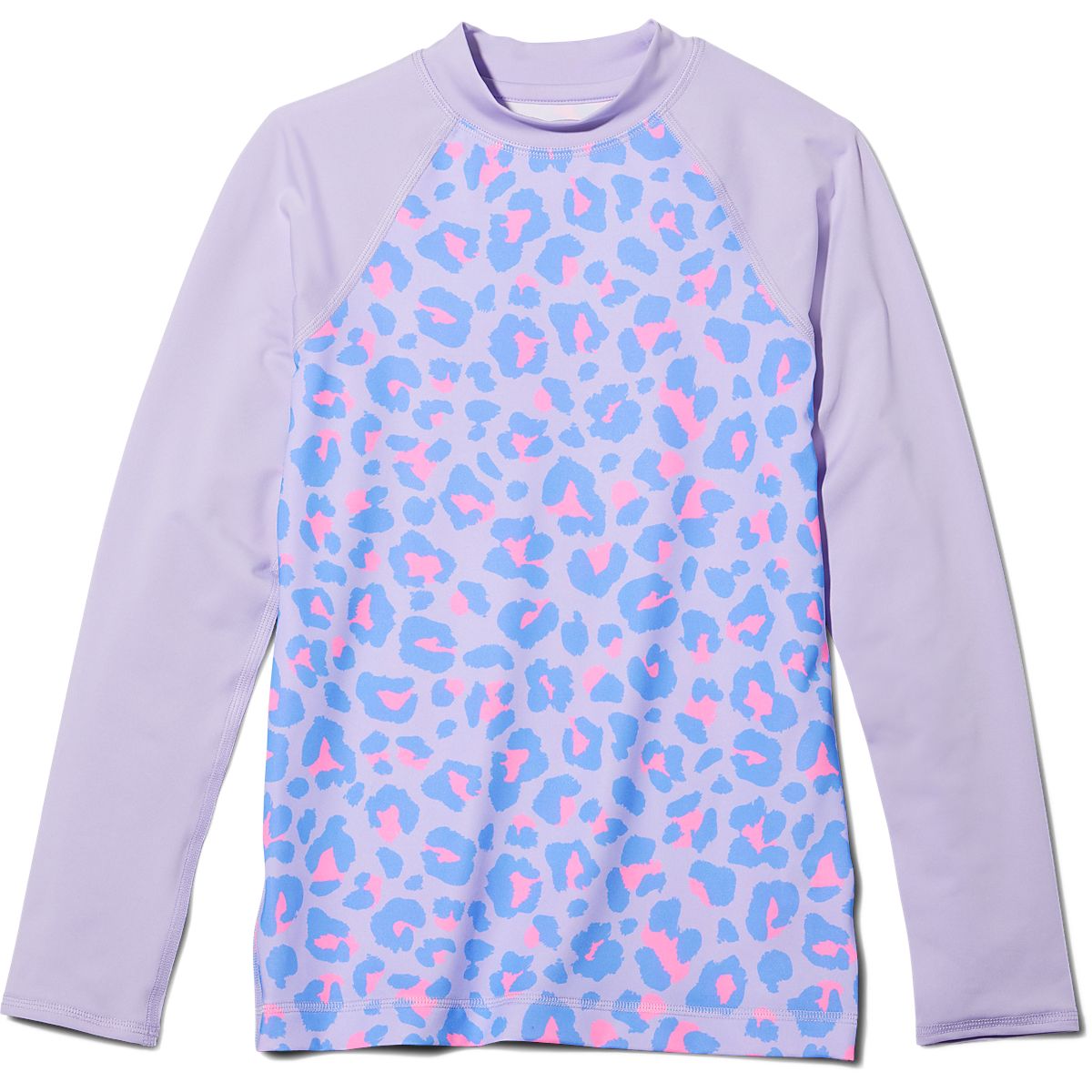 O'Rageous Girls' Leopard Printed Long Sleeve Rash Guard | Academy