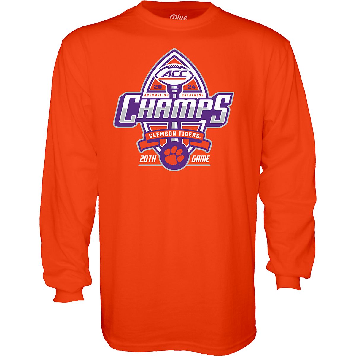 Blue 84 Men's Clemson Tigers 2024 ACC Football Conference