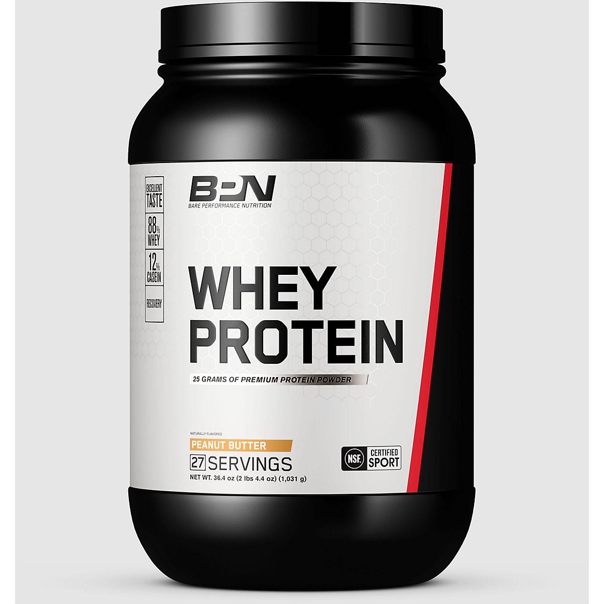BPN Bare Performance Nutrition 2 lb Whey Protein Powder - 27 servings ...