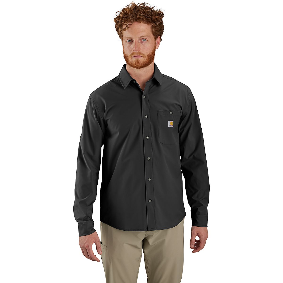 Carhartt Men's Force Sun Defender Button Down Shirt | Academy