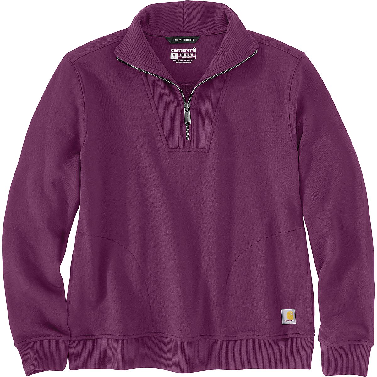Carhartt Women's TENCEL Fiber Series Relaxed Fit 1/2 Zip