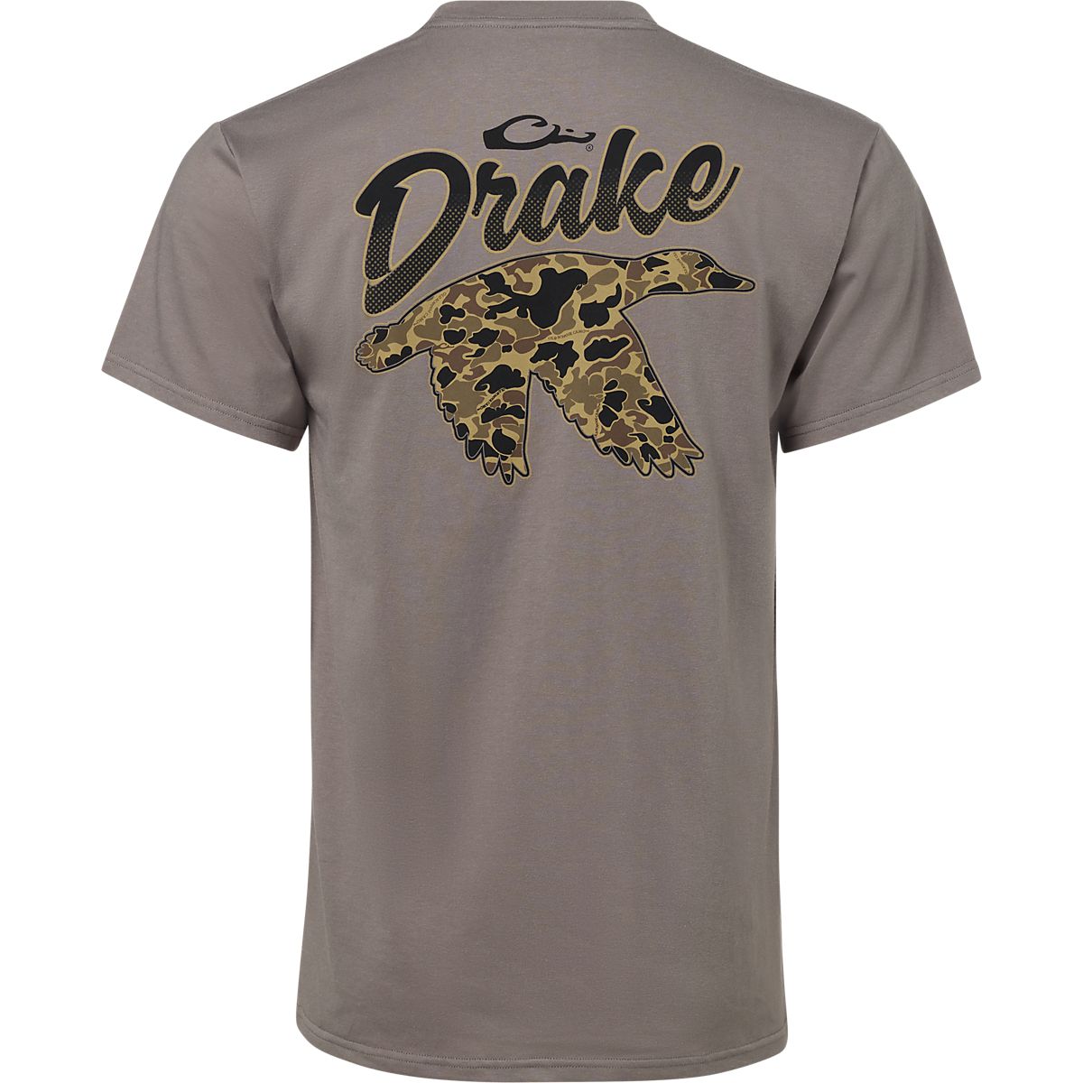 Drake Waterfowl Men's Retro Old Camo Duck Short Sleeve T-shirt | Academy