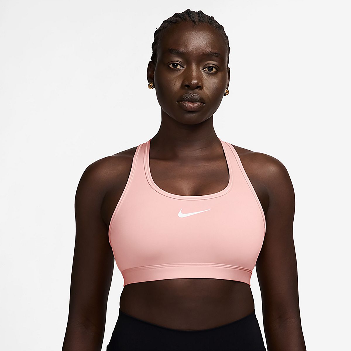 ブラジャー Nike FW25 BRA ACTIVE MEDIUM SUPPORT (DX6821 010) Sports bra Nike Swoosh Medium Support - Men's Clothing for